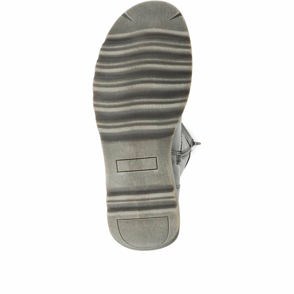 Pavers Wide Fit Ladies Tall Black Buckle Boots - WBINS34103 / 320 791 / 320 791 8 Pavers Wide Fit Ladies Tall Black Buckle Boots - WBINS34103 / 320 791 / 320 791