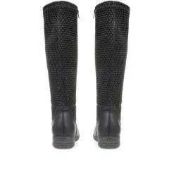 Pavers Knee High Boots With Stretch Calf - WBINS34147 / 320 784