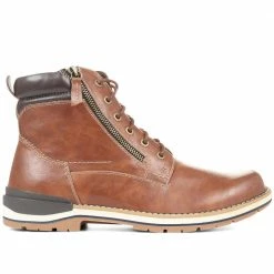 Pavers Men's Brown Lace-Up Ankle Boots - WBINS34203 / 321 197 / 321 197