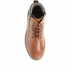 Pavers Men's Brown Lace-Up Ankle Boots - WBINS34203 / 321 197 / 321 197