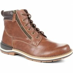 Pavers Men's Brown Lace-Up Ankle Boots - WBINS34203 / 321 197 / 321 197