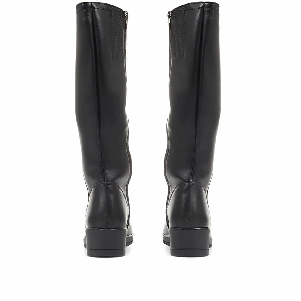 Pavers Wide Fit Women's Knee High Wedge Boots - WLIG34013 / 320 573 / 320 573 4 Pavers Wide Fit Women's Knee High Wedge Boots - WLIG34013 / 320 573 / 320 573