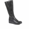 Pavers Wide Fit Women's Knee High Wedge Boots - WLIG34013 / 320 573 / 320 573