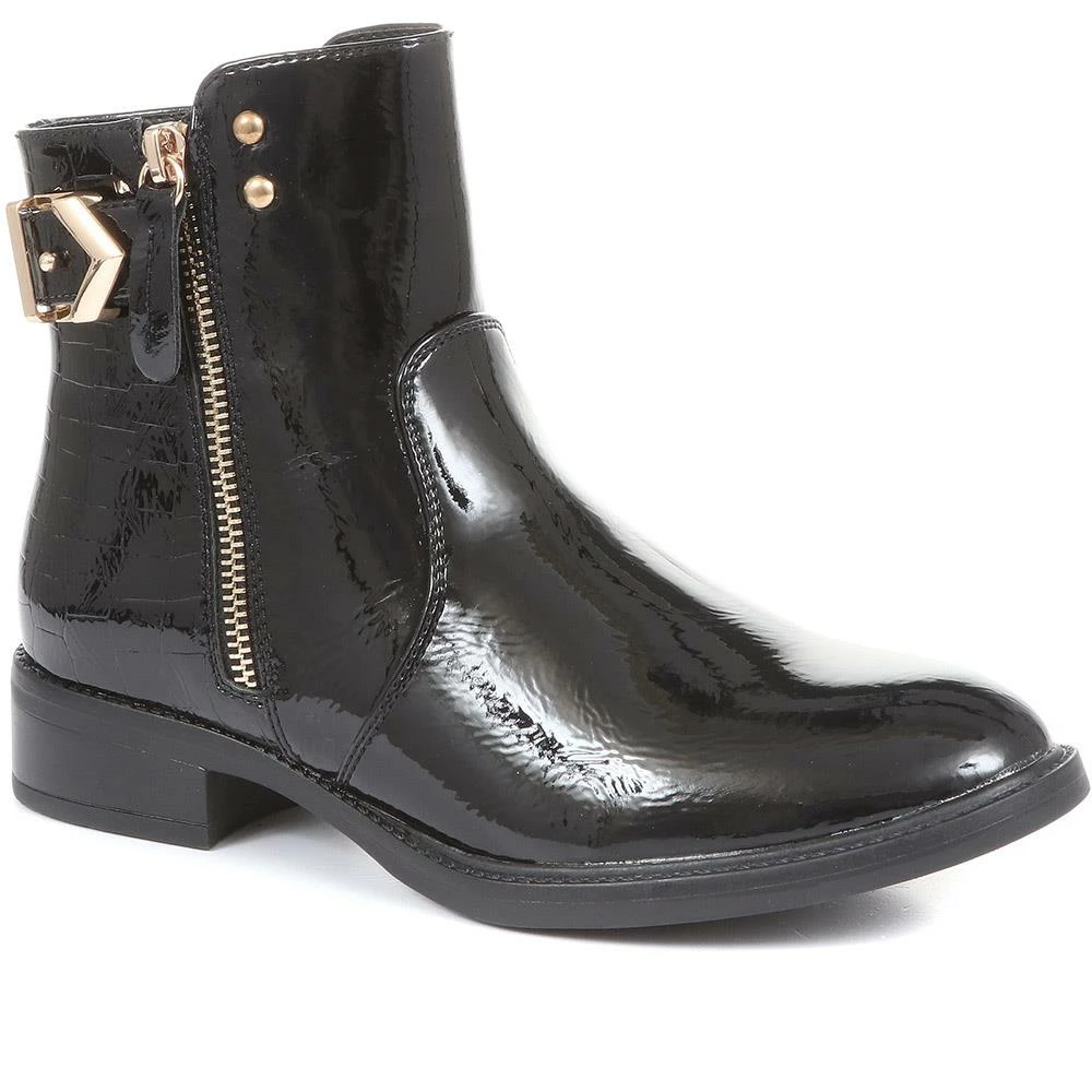 Bellissimo Flat Ankle Boots - BELWBI34047 / 320 452 1 Bellissimo Flat Ankle Boots - BELWBI34047 / 320 452