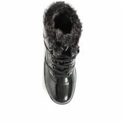 Pavers Patent Hiker Boots - WBINS34009 / 320 583