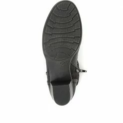 Pavers Block Heel Calf Boots - WBINS34049 / 320 453