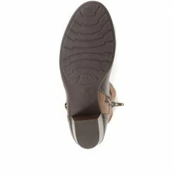 Pavers Block Heel Calf Boots - WBINS34049 / 320 453