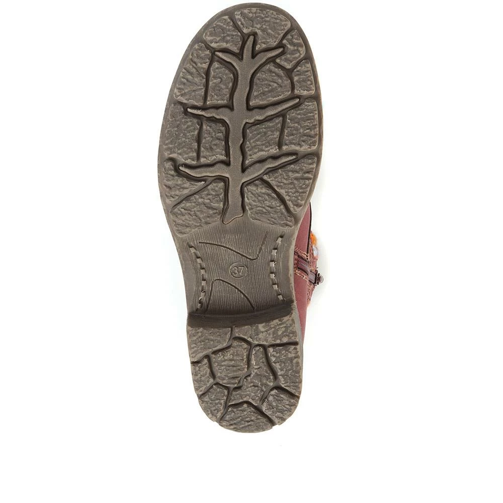 Pavers Lace Up Knitted Cuff Ankle Boots - WBINS34191 / 320 778 / 320 778 8 Pavers Lace Up Knitted Cuff Ankle Boots - WBINS34191 / 320 778 / 320 778