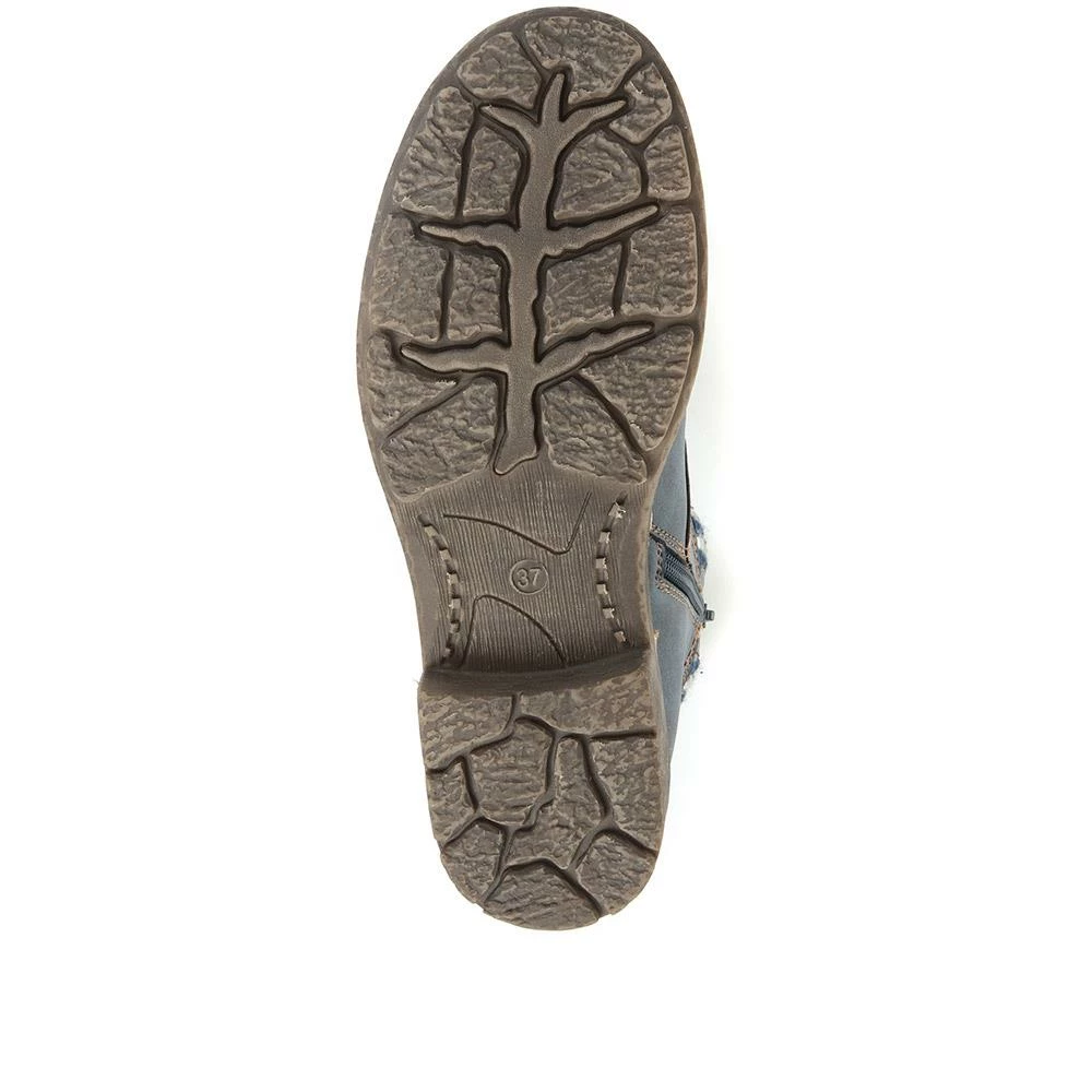 Pavers Lace Up Knitted Cuff Ankle Boots - WBINS34191 / 320 778 / 320 778 12 Pavers Lace Up Knitted Cuff Ankle Boots - WBINS34191 / 320 778 / 320 778