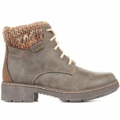 Pavers Lace Up Knitted Cuff Ankle Boots - WBINS34191 / 320 778 / 320 778 28 Pavers Lace Up Knitted Cuff Ankle Boots - WBINS34191 / 320 778 / 320 778