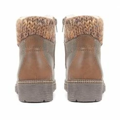 Pavers Lace Up Knitted Cuff Ankle Boots - WBINS34191 / 320 778 / 320 778 29 Pavers Lace Up Knitted Cuff Ankle Boots - WBINS34191 / 320 778 / 320 778