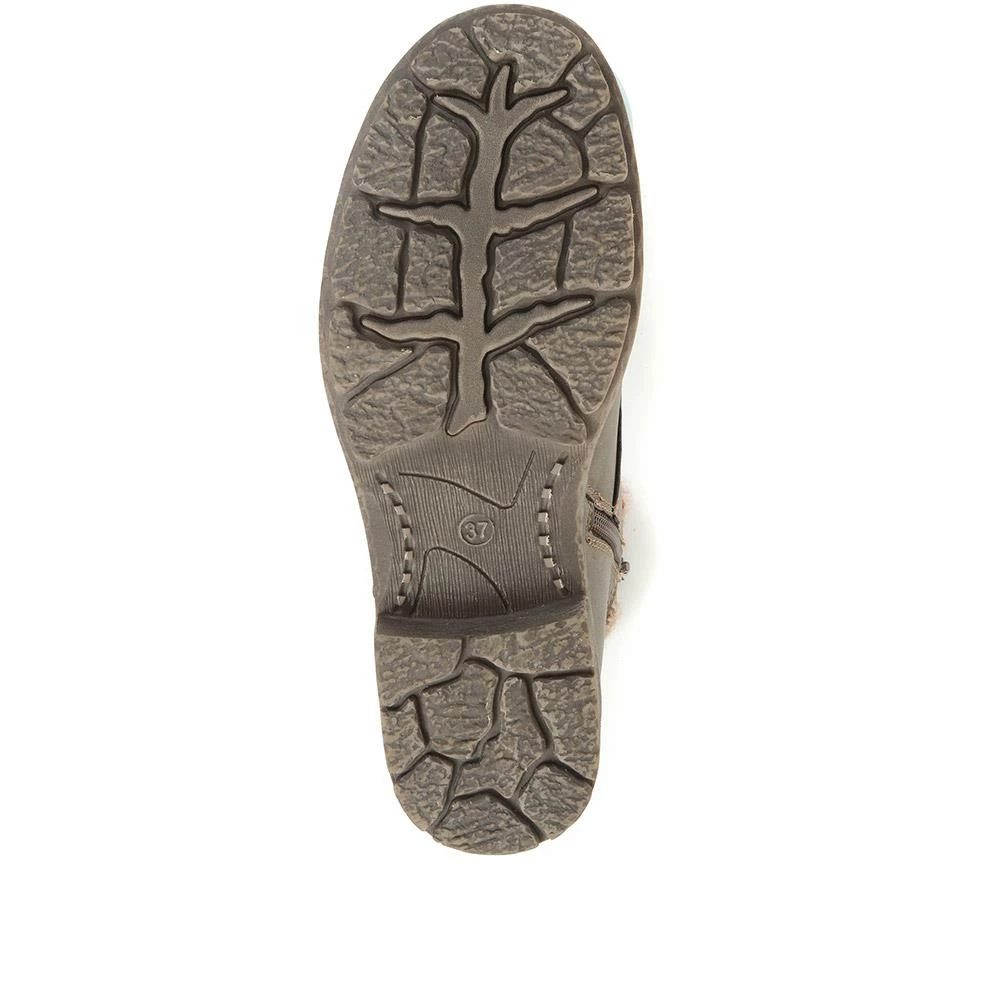 Pavers Lace Up Knitted Cuff Ankle Boots - WBINS34191 / 320 778 / 320 778 16 Pavers Lace Up Knitted Cuff Ankle Boots - WBINS34191 / 320 778 / 320 778