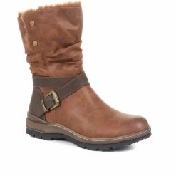 Pavers Slouch Biker Boots - WOIL34031 / 320 787