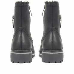 Pavers Faux Fur Lined Boots - WOIL34039 / 321 078