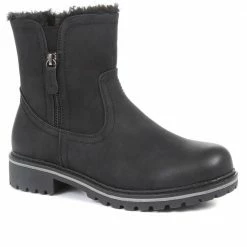 Pavers Faux Fur Lined Boots - WOIL34039 / 321 078