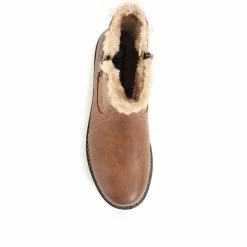 Pavers Faux Fur Lined Boots - WOIL34039 / 321 078