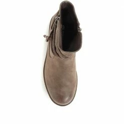 Pavers Ladies Slouch Ankle Boots With Rope Detail - WOIL34041 / 321 079 / 321 079