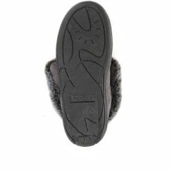 Pavers Wide Fit Faux Fur Slipper Boots - QING30010 / 316 531