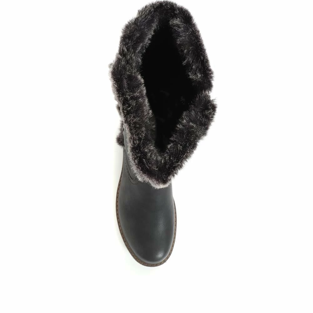 Pavers Faux Fur Lined Knee High Boots - WBINS34033 / 320 618 / 320 618 6 Pavers Faux Fur Lined Knee High Boots - WBINS34033 / 320 618 / 320 618