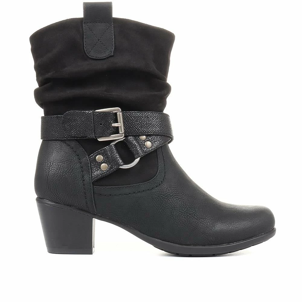 Pavers Slouch Western Ankle Boots - WBINS34051 / 320 454 4 Pavers Slouch Western Ankle Boots - WBINS34051 / 320 454