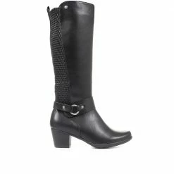 Pavers Ladies Tall Buckle Boots - WBINS34165 / 320 705 / 320 705
