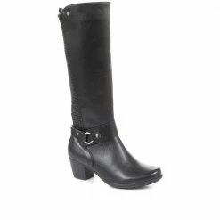Pavers Ladies Tall Buckle Boots - WBINS34165 / 320 705 / 320 705