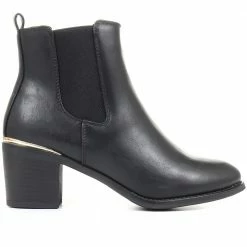 Bellissimo Block Heel Chelsea Ankle Boots - BELWOIL34021 / 320 405 / 320 405