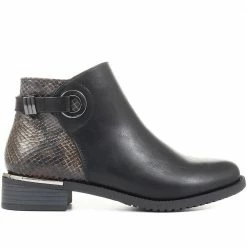 Bellissimo Animal Print Ankle Boots - BELWOIL34025 / 320 407 14 Bellissimo Animal Print Ankle Boots - BELWOIL34025 / 320 407