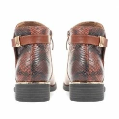 Bellissimo Animal Print Ankle Boots - BELWOIL34025 / 320 407 19 Bellissimo Animal Print Ankle Boots - BELWOIL34025 / 320 407