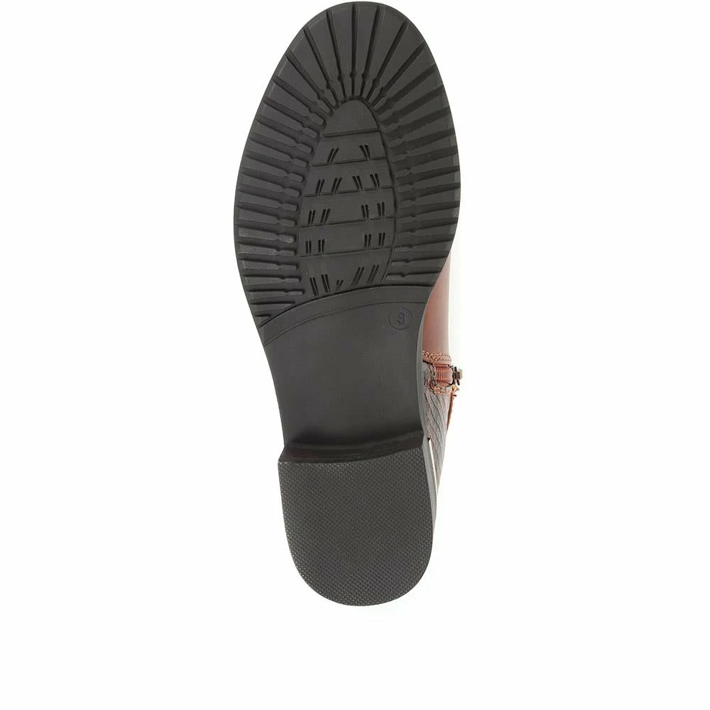 Bellissimo Animal Print Ankle Boots - BELWOIL34025 / 320 407 11 Bellissimo Animal Print Ankle Boots - BELWOIL34025 / 320 407