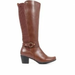 Pavers Ladies Tall Buckle Boots - WBINS34165 / 320 705 / 320 705