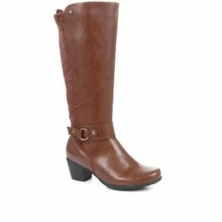 Pavers Ladies Tall Buckle Boots - WBINS34165 / 320 705 / 320 705