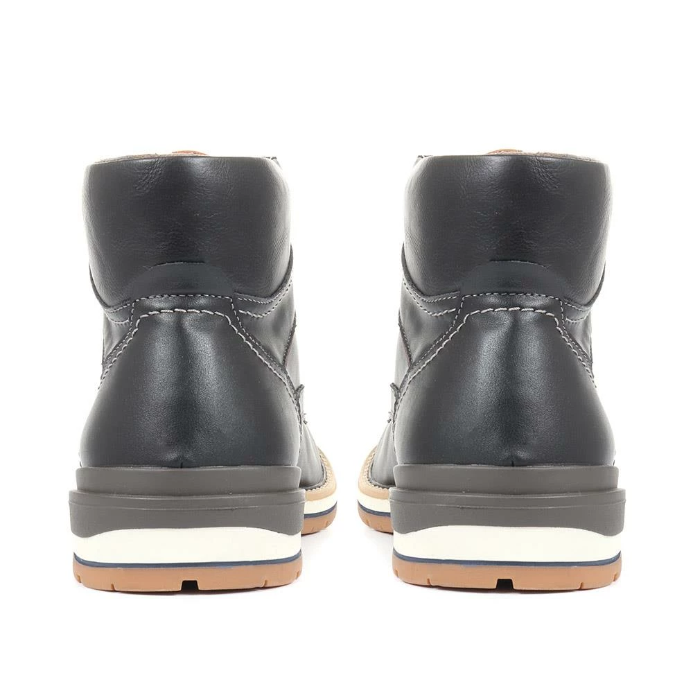 Pavers Casual Men's Wide Cuff Lace Up Ankle Boots - WBINS34199 / 321 195 / 321 195 4 Pavers Casual Men's Wide Cuff Lace Up Ankle Boots - WBINS34199 / 321 195 / 321 195