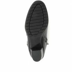 Pavers Women's Casual Black Slouch Ankle Boots - WOIL34023 / 320 406 / 320 406