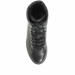 Bellissimo Heeled Leather Hiker Boots - BELBOT34011 / 320 446 10 Bellissimo Heeled Leather Hiker Boots - BELBOT34011 / 320 446