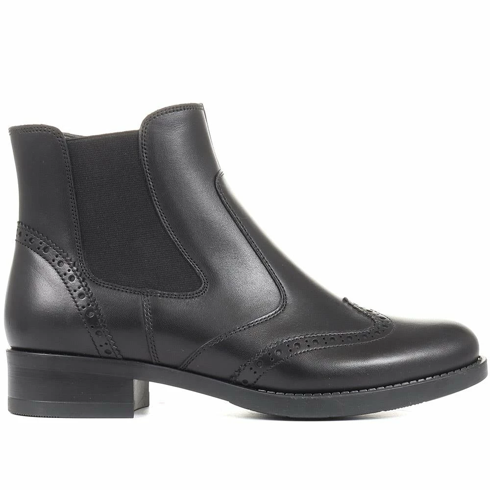 Bellissimo Black Leather Chelsea Boots - BELITAR34011 / 320 422 / 320 422 3 Bellissimo Black Leather Chelsea Boots - BELITAR34011 / 320 422 / 320 422