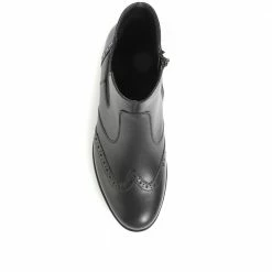 Bellissimo Black Leather Chelsea Boots - BELITAR34011 / 320 422 / 320 422