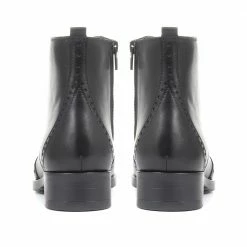 Bellissimo Women's Heeled Leather Zip Ankle Boots - BELITAR34013 / 320 423 / 320 423 21 Bellissimo Women's Heeled Leather Zip Ankle Boots - BELITAR34013 / 320 423 / 320 423