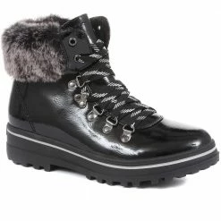 Pavers Faux Fur Hiker Boots - WBINS34159 / 320 578