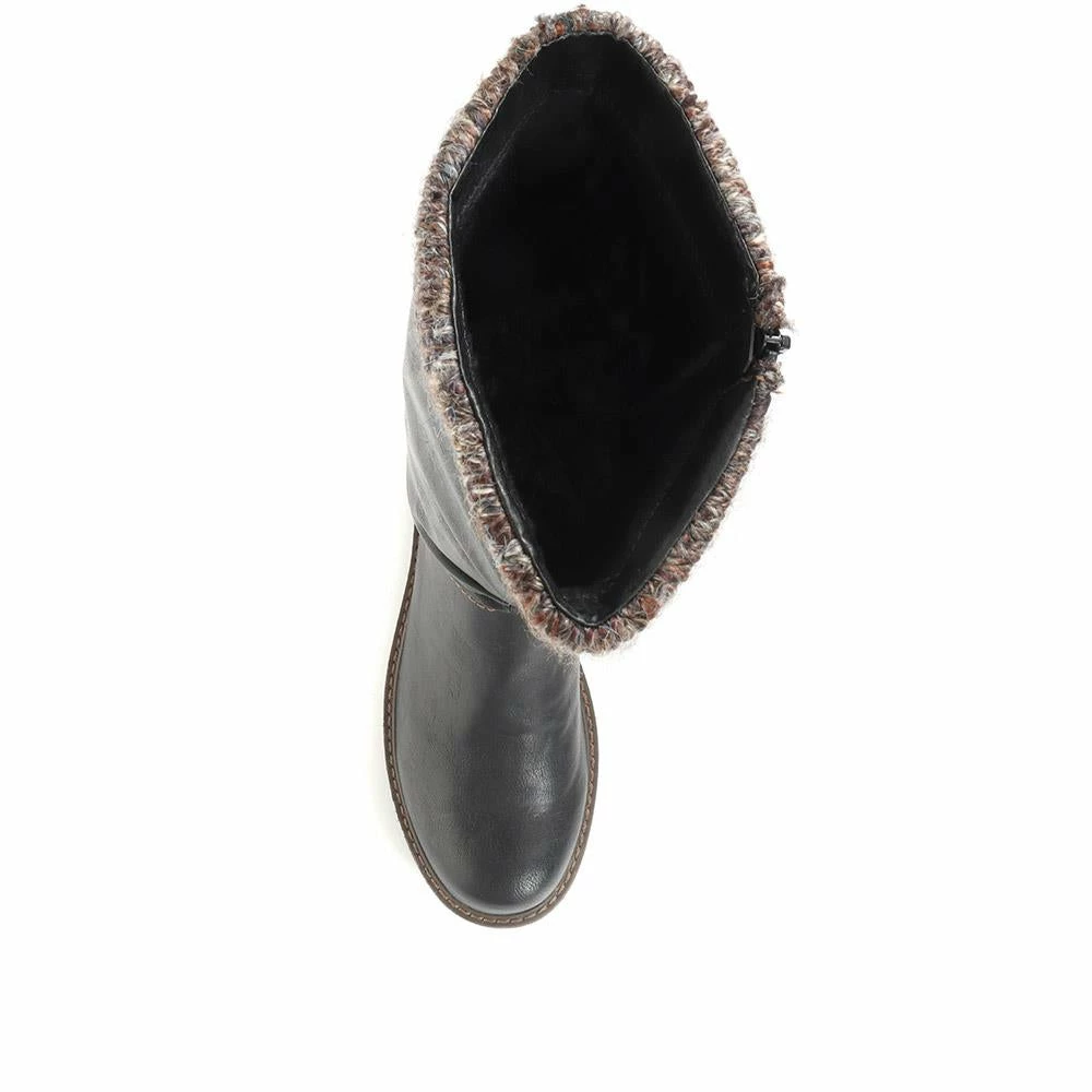 Pavers Slouch Fit Calf Boots - WBINS34217 / 320 942 7 Pavers Slouch Fit Calf Boots - WBINS34217 / 320 942