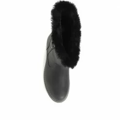 Pavers Faux Fur Topped Boots - WBINS34099 / 320 654