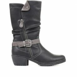 Pavers Ladies Slouch Mid-Calf Boots - WBINS34101 / 320 655 / 320 655
