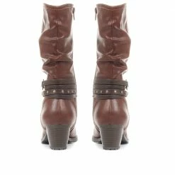Pavers Brown Mid-Calf Low Heeled Boots - PLAN34001 / 320 564 / 320 564 9 Pavers Brown Mid-Calf Low Heeled Boots - PLAN34001 / 320 564 / 320 564