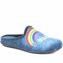 Pavers Novelty Rainbow Love Slippers - RELAX34013 / 321 239