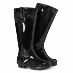 Pavers Patent Fleece Lined Wellies - FEI28001 / 313 059 Boots