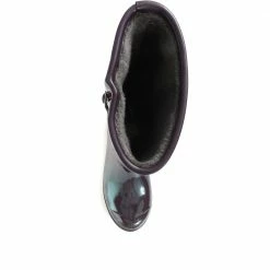 Pavers Patent Fleece Lined Wellies - FEI28001 / 313 059 Boots