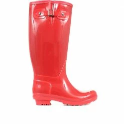 Pavers Patent Fleece Lined Wellies - FEI28001 / 313 059 Boots