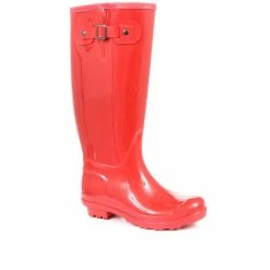 Pavers Patent Fleece Lined Wellies - FEI28001 / 313 059 Boots