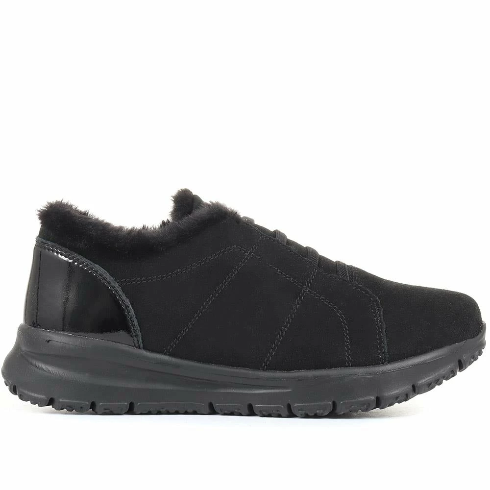 Pavers Suede Elasticated Sneakers / 320 956 3 Pavers Suede Elasticated Sneakers / 320 956