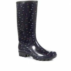 Pavers Polka Dot Wellington Boot - FEI30006 / 316 227 Casual
